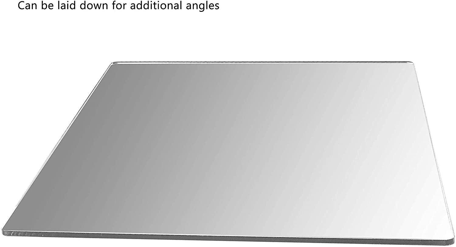 Marketing Holders 8”W Sheet Mirror w/Rounded Corners DIY Wall Decor Vanity Home Architectural Art