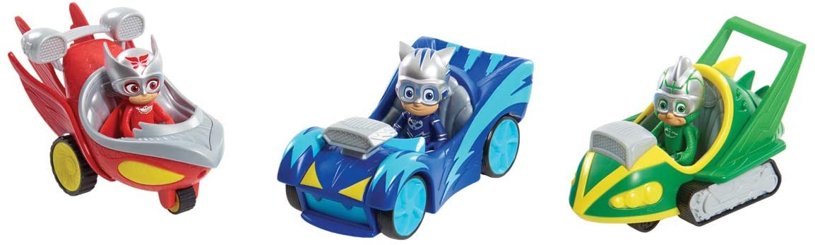 PJ Masks Speed Boosters Vehicles - Owlette, Red