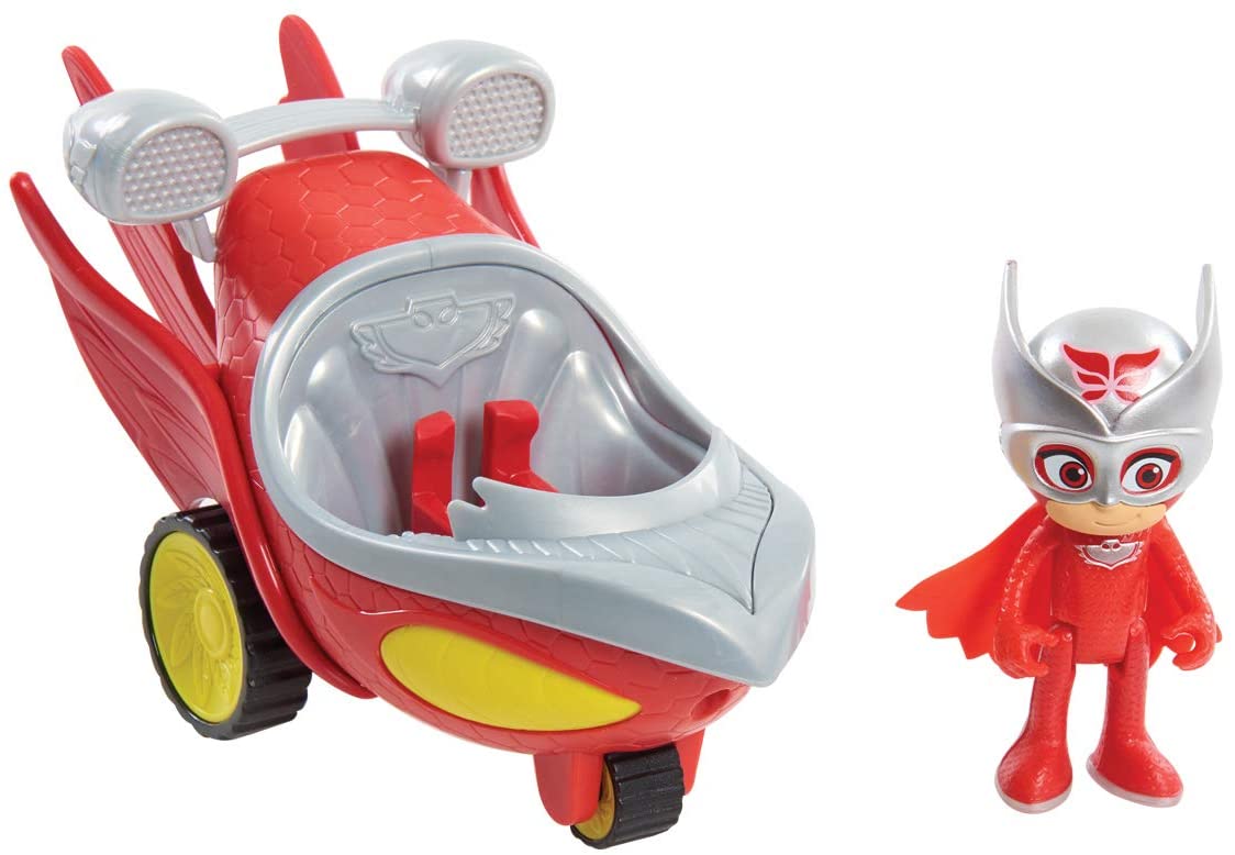 PJ Masks Speed Boosters Vehicles - Owlette, Red