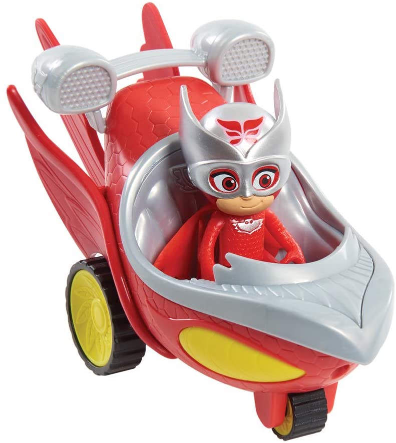 PJ Masks Speed Boosters Vehicles - Owlette, Red