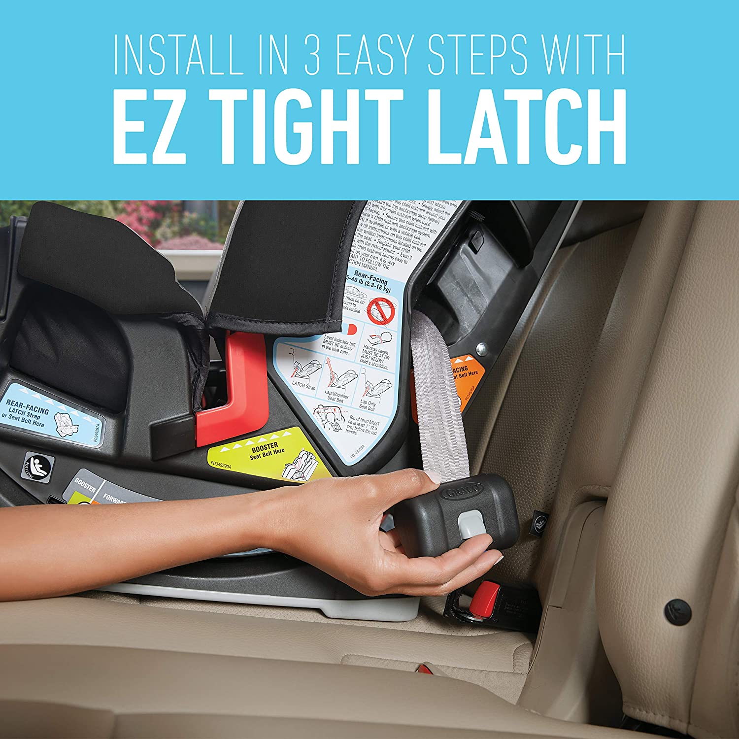 Graco Slimfit Platinum 3-in-1 Car Seat, Hurley