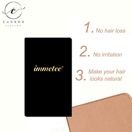 IMMETEE Hair Root Cover 5g, To Cover Up Roots Color,Black Hair Color (DARK BROWN)