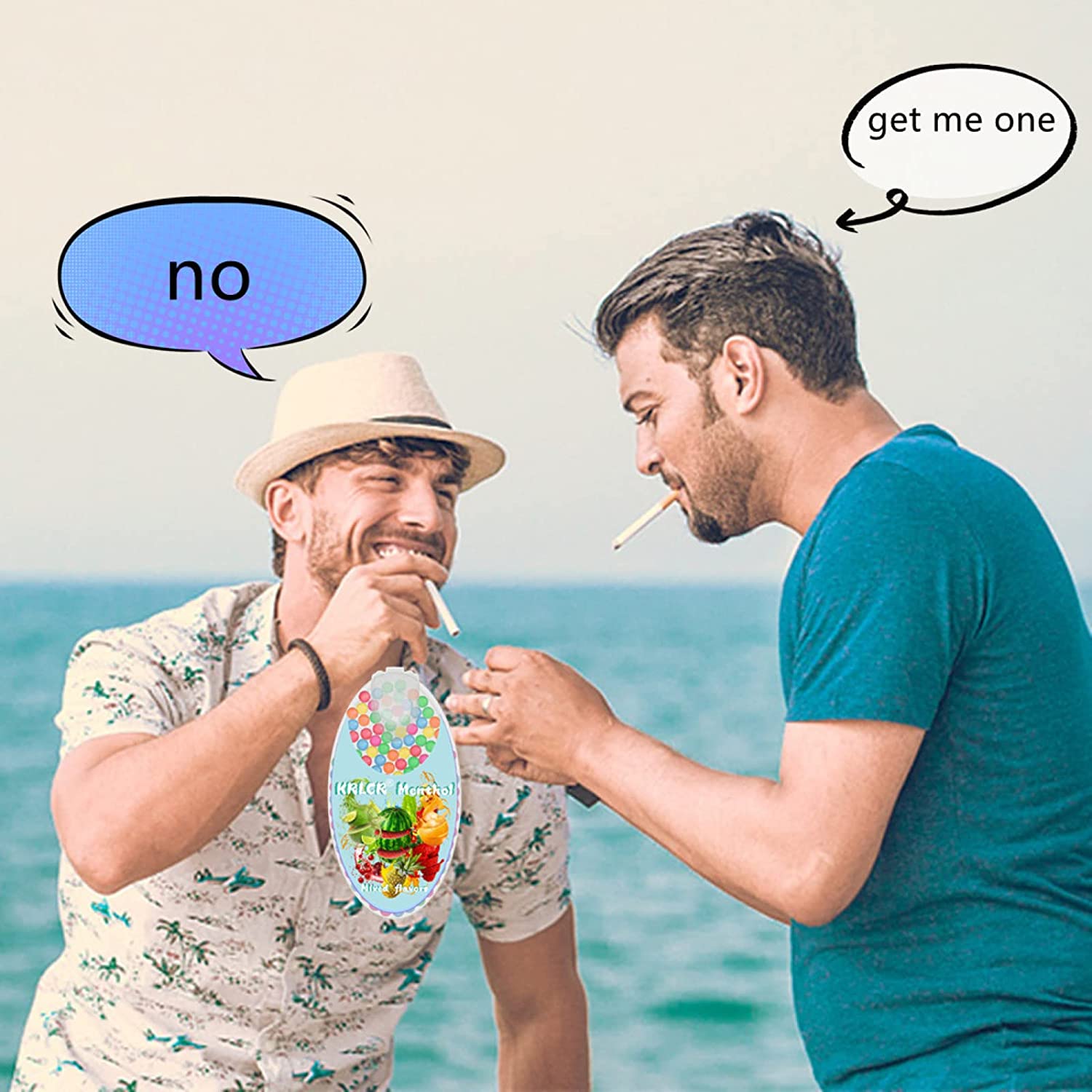 Cigarette Menthol Pill Capsules 1000 Capsules + Auto-Filling Box | DIY Mint Crush Balls, Unforgettab