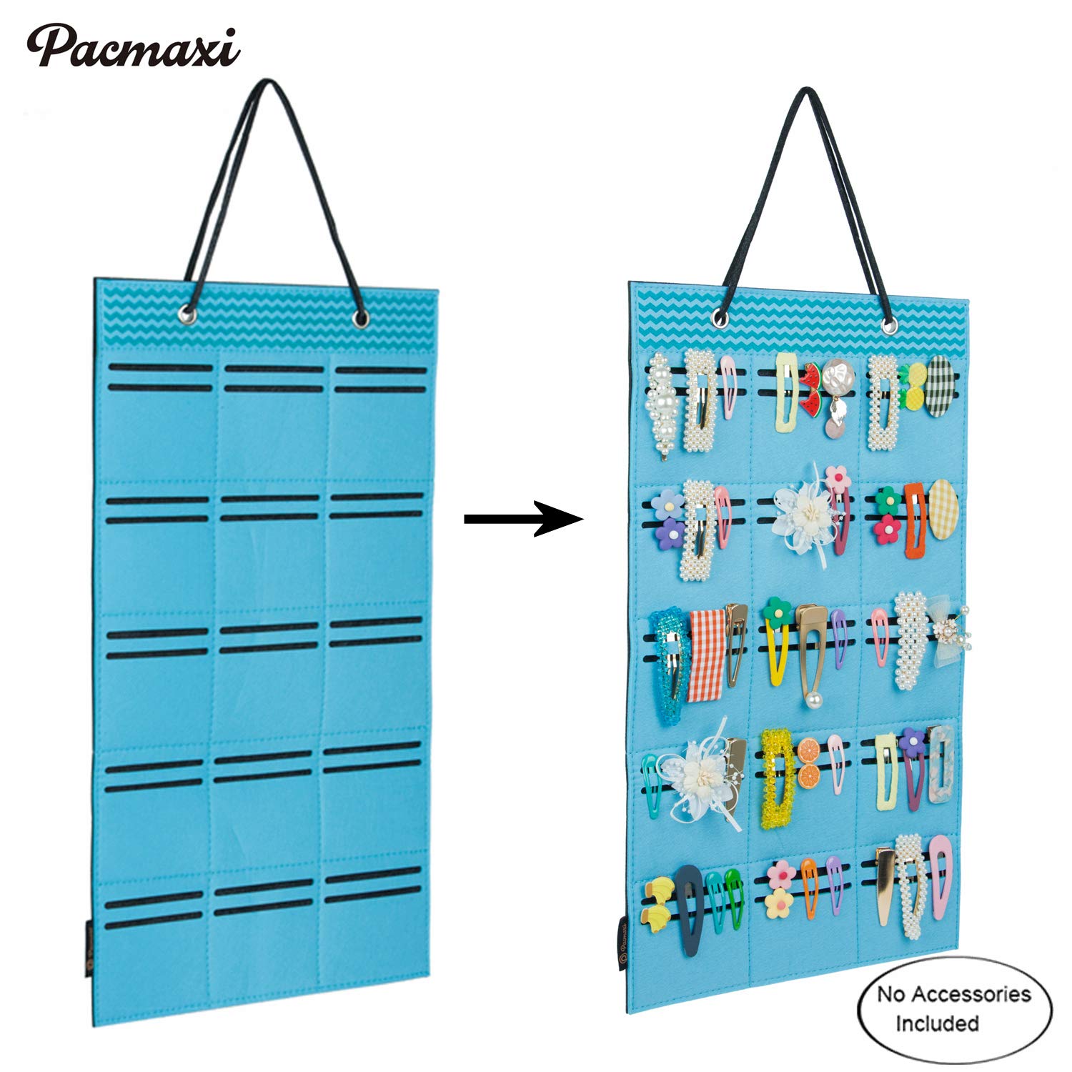 Baby hair Clips Organizer, Hanging Baby Girls Hair Bows Organizer Storage, Hair Barrettes Accessory 