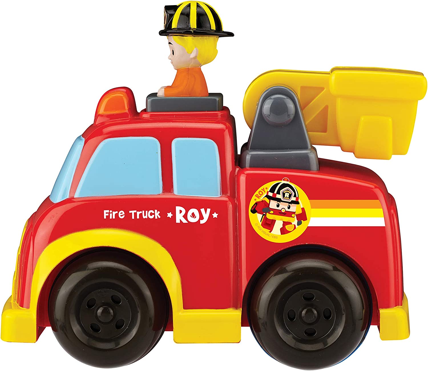 Robocar Poli - Push and go fire Truck