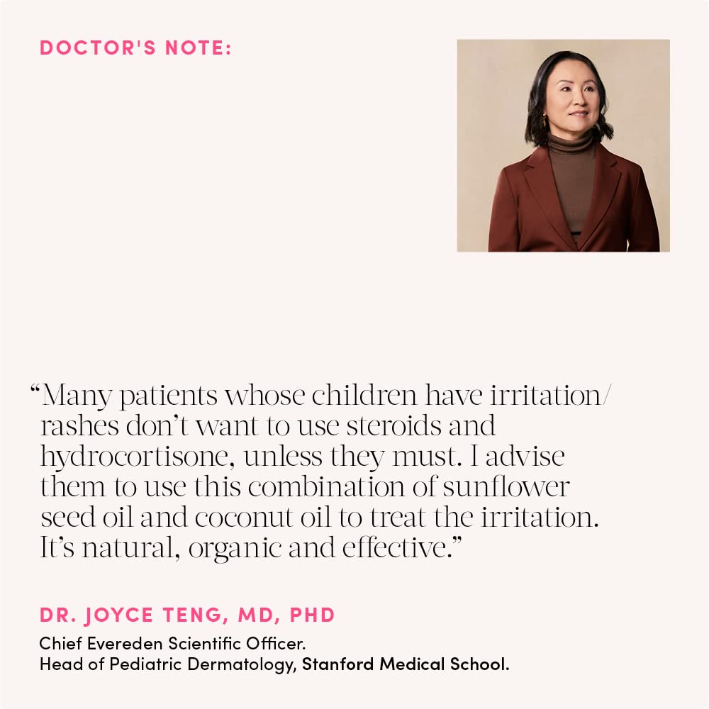 Evereden Soothing Baby Massage Oil 4 fl oz. | All Natural and Clean Baby Care | Non-toxic and Fragra