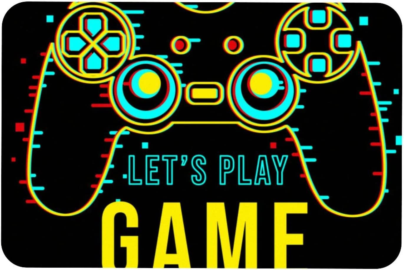 Mouse Pad Game Controller Mouse Mat Waterproof Non-Slip Rubber Base for Office Home Gaming Working 1