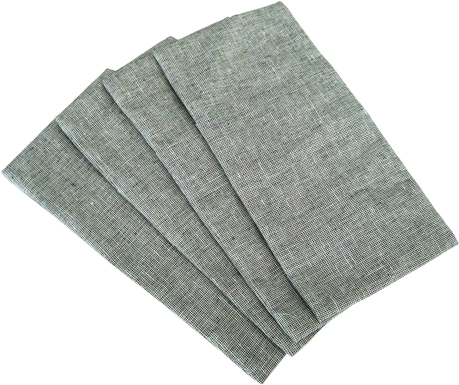 Peacegoods Eye Pillow Cover Pack of (4) - Washable Cotton - Soft Soothing - 4.5 x 9 - fits Our Eye P