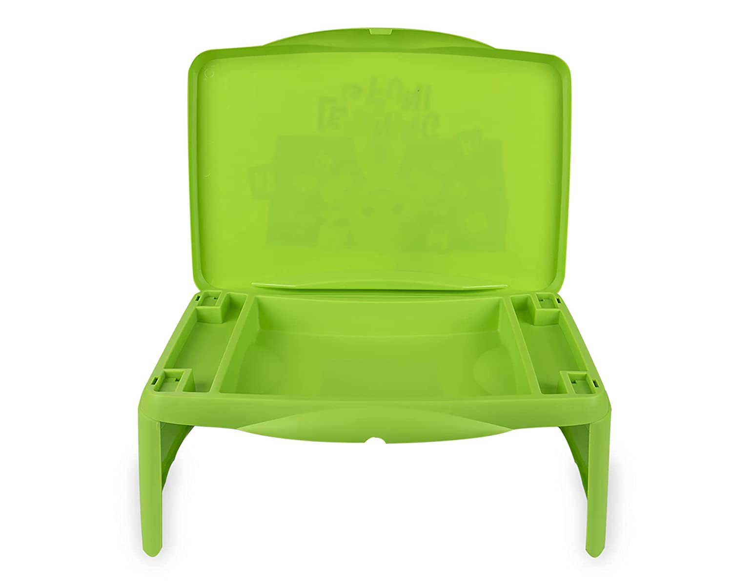 Kids Lap Desk with Storage Folding Lid and Collapsible