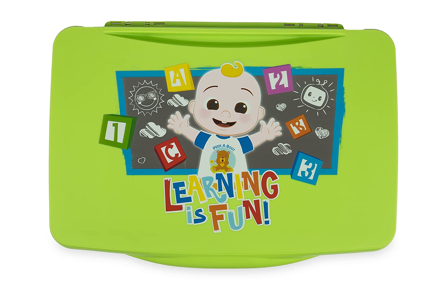 Kids Lap Desk with Storage Folding Lid and Collapsible