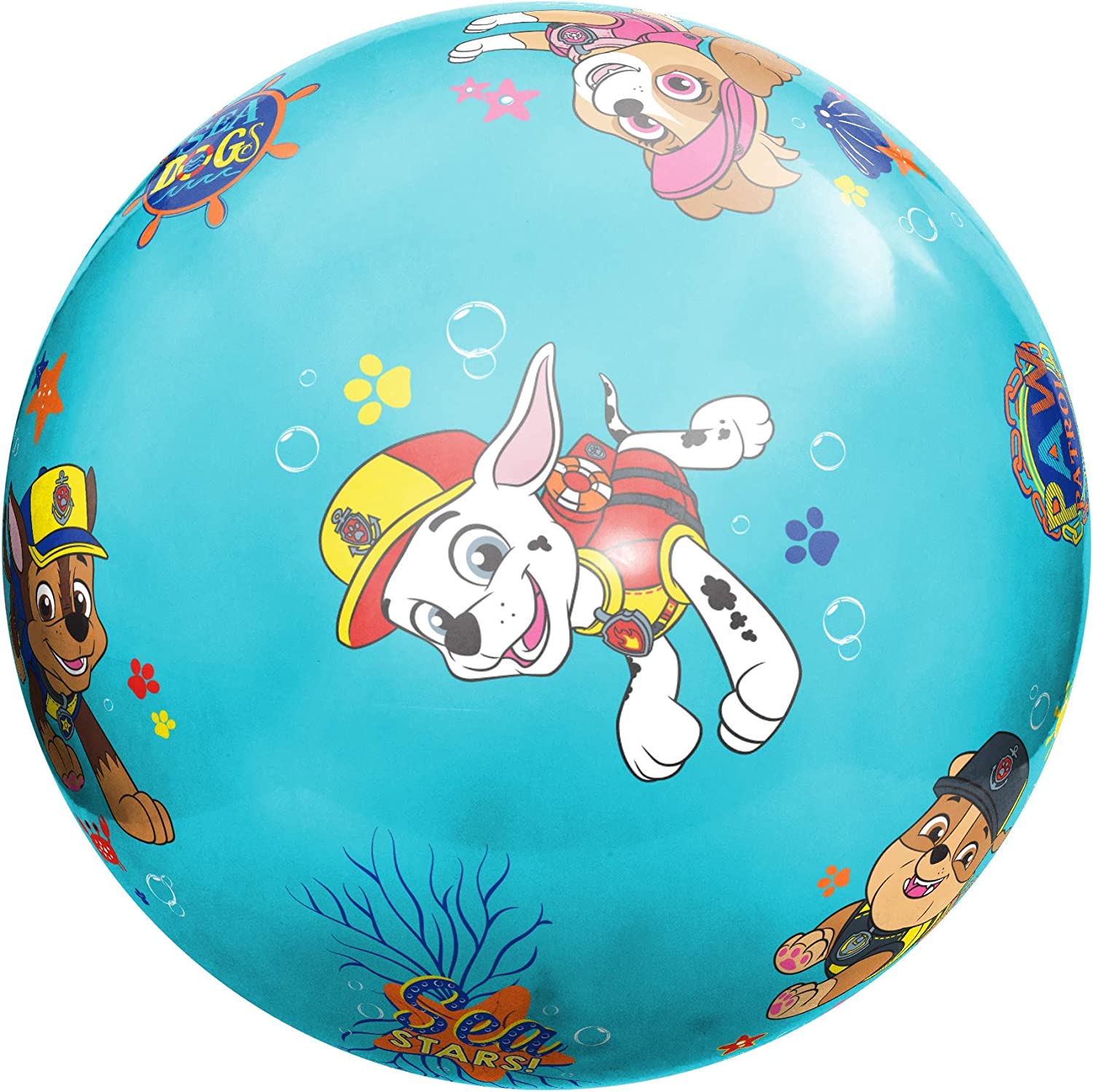 Hedstrom 20 Inch Super Bouncing Ball with Pump, Paw Patrol