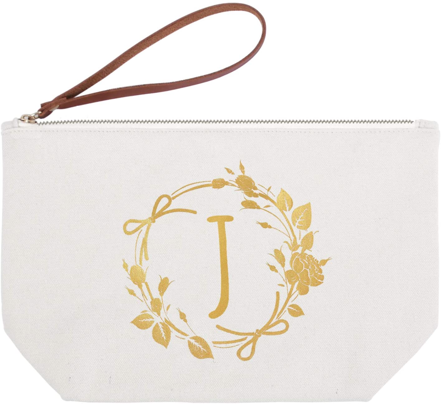 ElegantPark Wedding Gifts for Bride Monogrammed Personalized Gifts for Women Monogram J Initial Trav