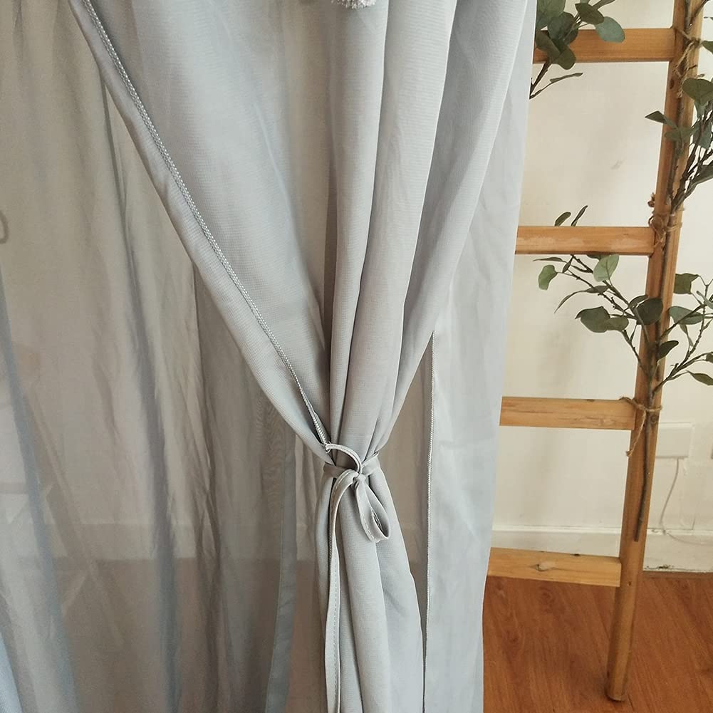 Kids Bed Canopy Dome Mosquito Net Hanging Crib Nook Castle Princess Bed Tent Nursery Decor Play for 