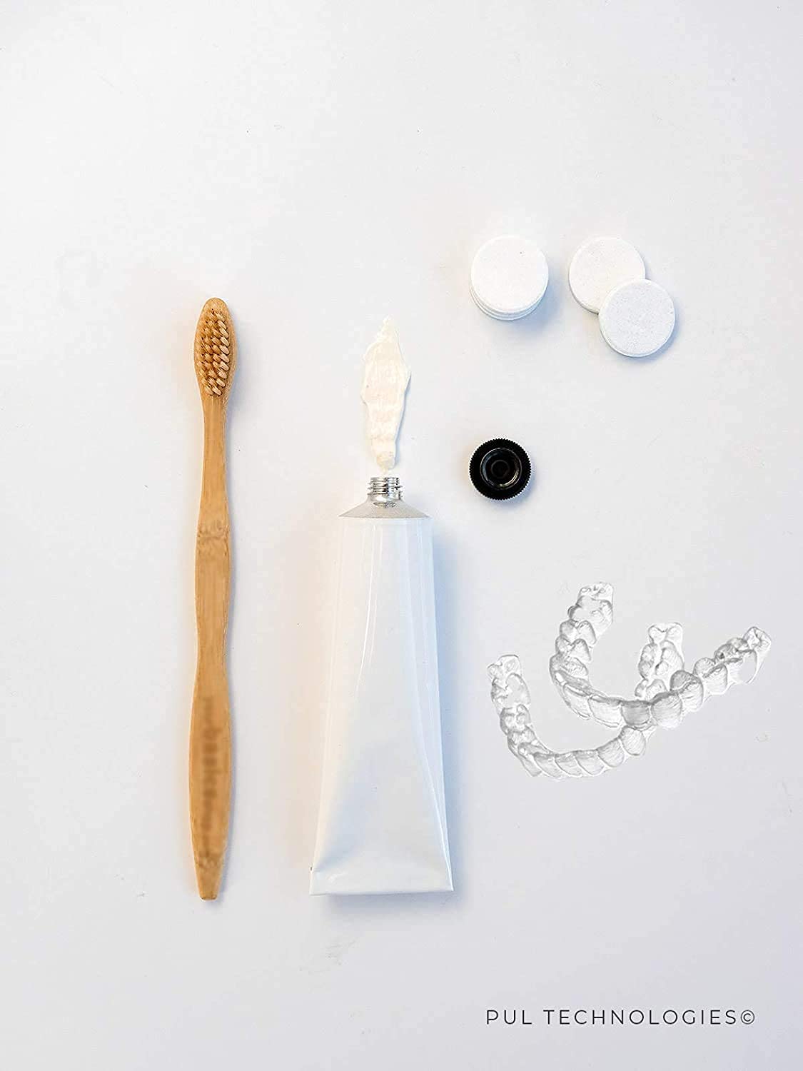 PUL Daily Aligner Cleanser Retainer Cleaner Tablets for Clean and Fresh Tasting Clear Aligners and R