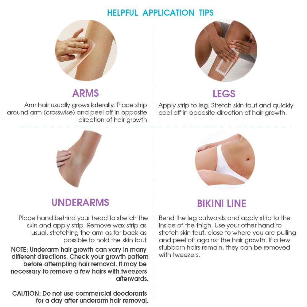 Surgiwax Body Wax Strips For Bikini, Body & Legs, with Soothing Gel