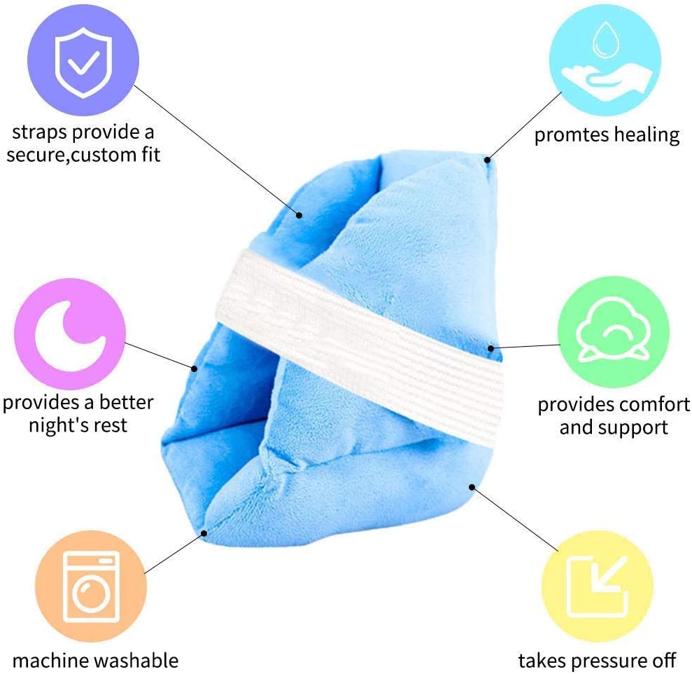Fanwer Heel Protectors for Pressure Sores Foot Suppot Pillow, Heel
