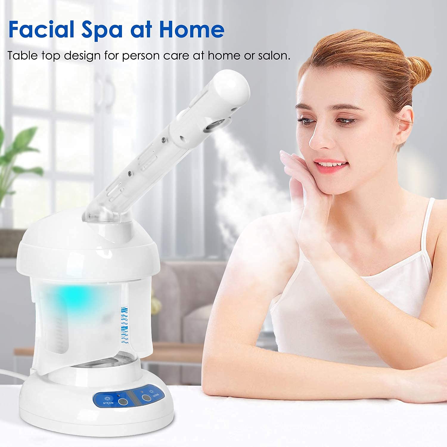 Kingsteam Facial Steamer, Face Steamer for Professional Facial Spa at Home.