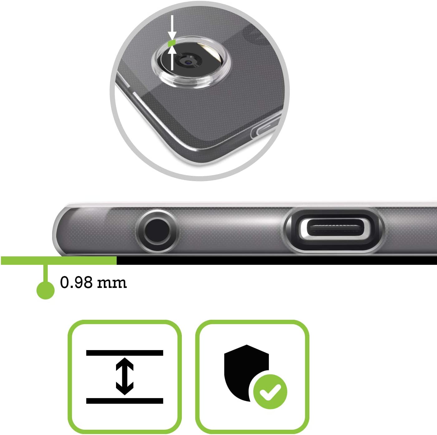 Head Case Designs Officially Licensed Wyanne Baby Owl Owl Soft Gel Case Compatible with Motorola Edg