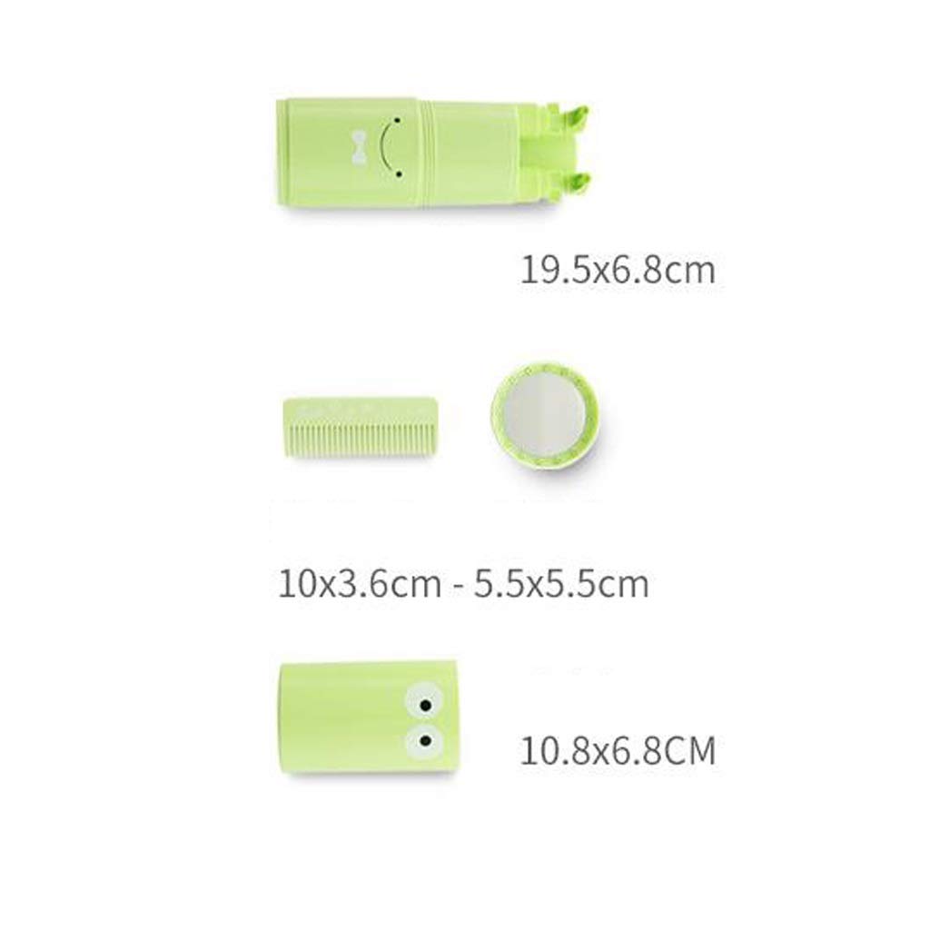 Travel Wash Cup Toothbrush Box Portable Storage Empty Bottle Travel Goods Travel Care Set (Color : G