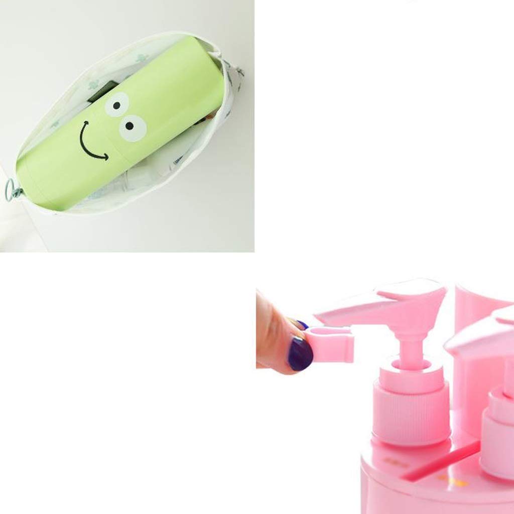 Travel Wash Cup Toothbrush Box Portable Storage Empty Bottle Travel Goods Travel Care Set (Color : G