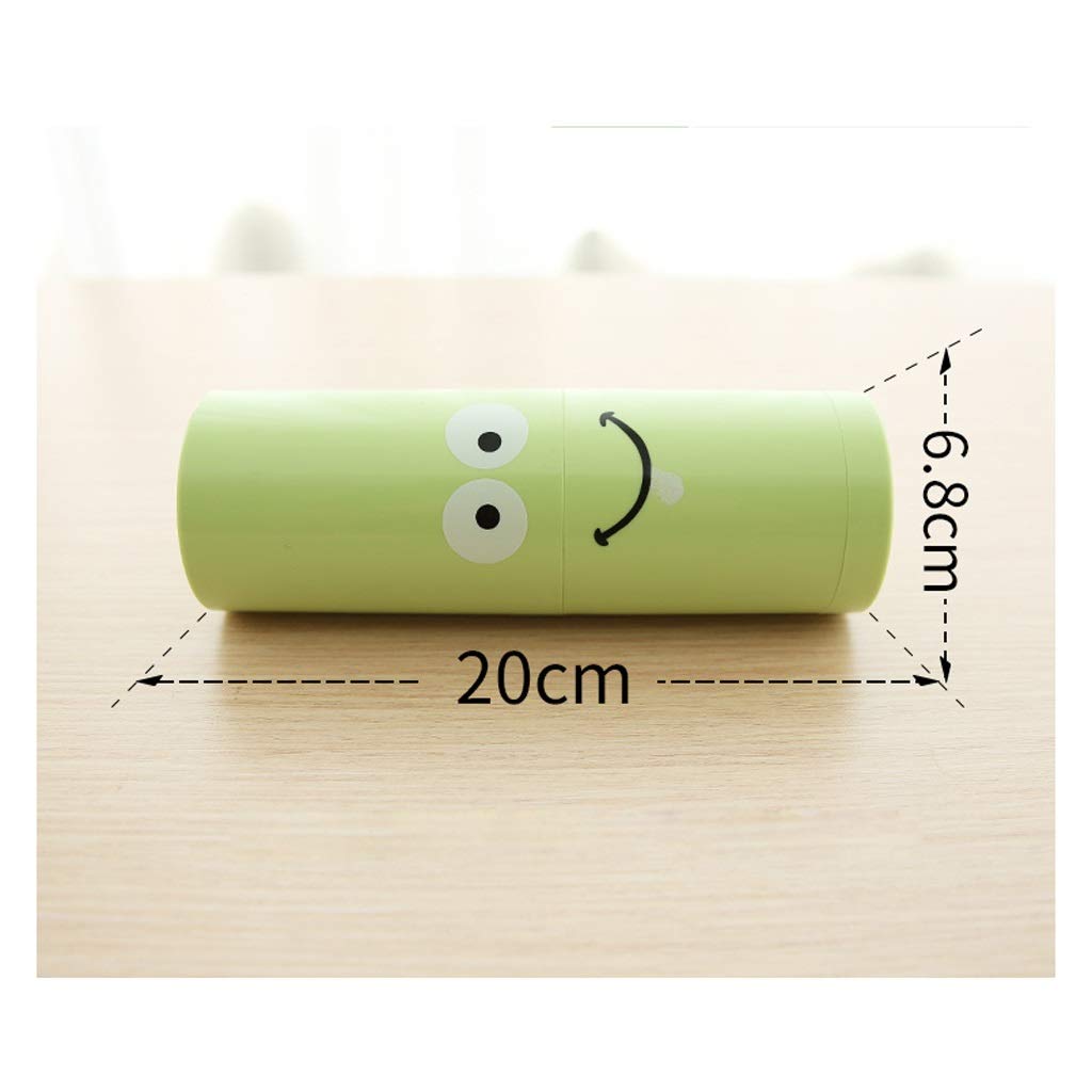 Travel Wash Cup Toothbrush Box Portable Storage Empty Bottle Travel Goods Travel Care Set (Color : G