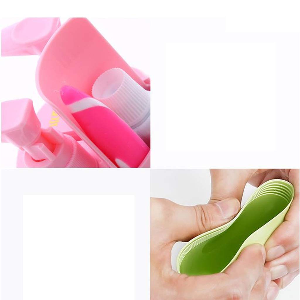 Travel Wash Cup Toothbrush Box Portable Storage Empty Bottle Travel Goods Travel Care Set (Color : G