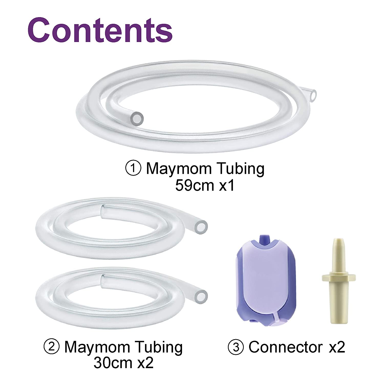 Maymom Tubing Compatible with Lansinoh Breastpump Not Original Lansinoh Pump Parts Replace Lansinoh 
