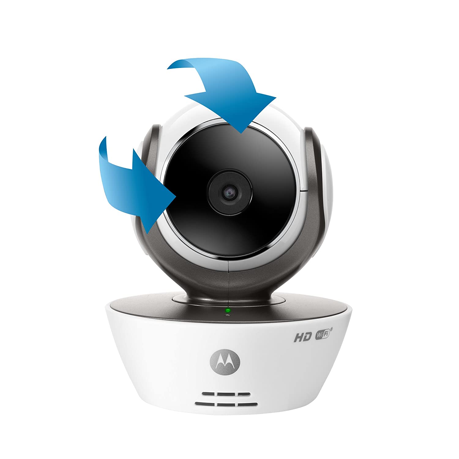 Motorola WiFi 3.5 Inch Video Baby Monitor Connect, Silver, Two Cameras