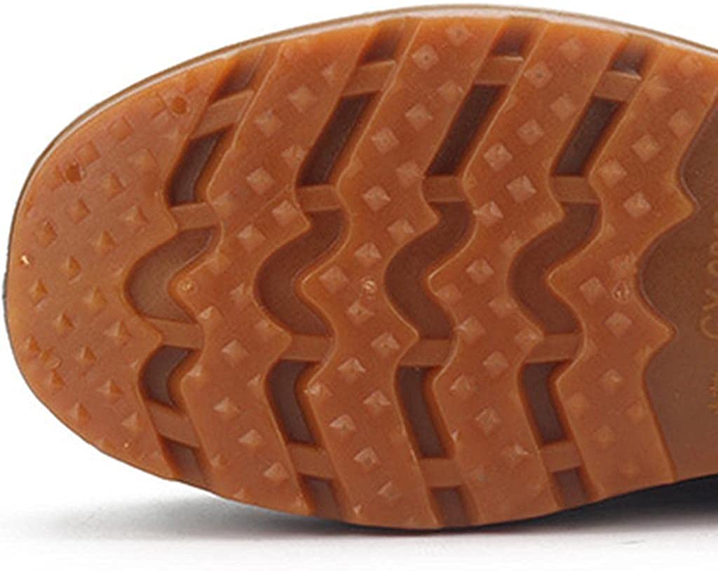 Aunimeifly Short rain Boots for Women and Waterproof Garden Shoes Stylish Light Ankle Rain Shoes and