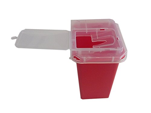 Sharps Container 7.0Litres, Red - Yellow Color.