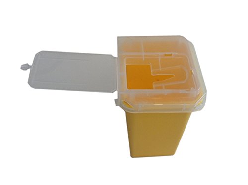 Sharps Container 7.0Litres, Red - Yellow Color.