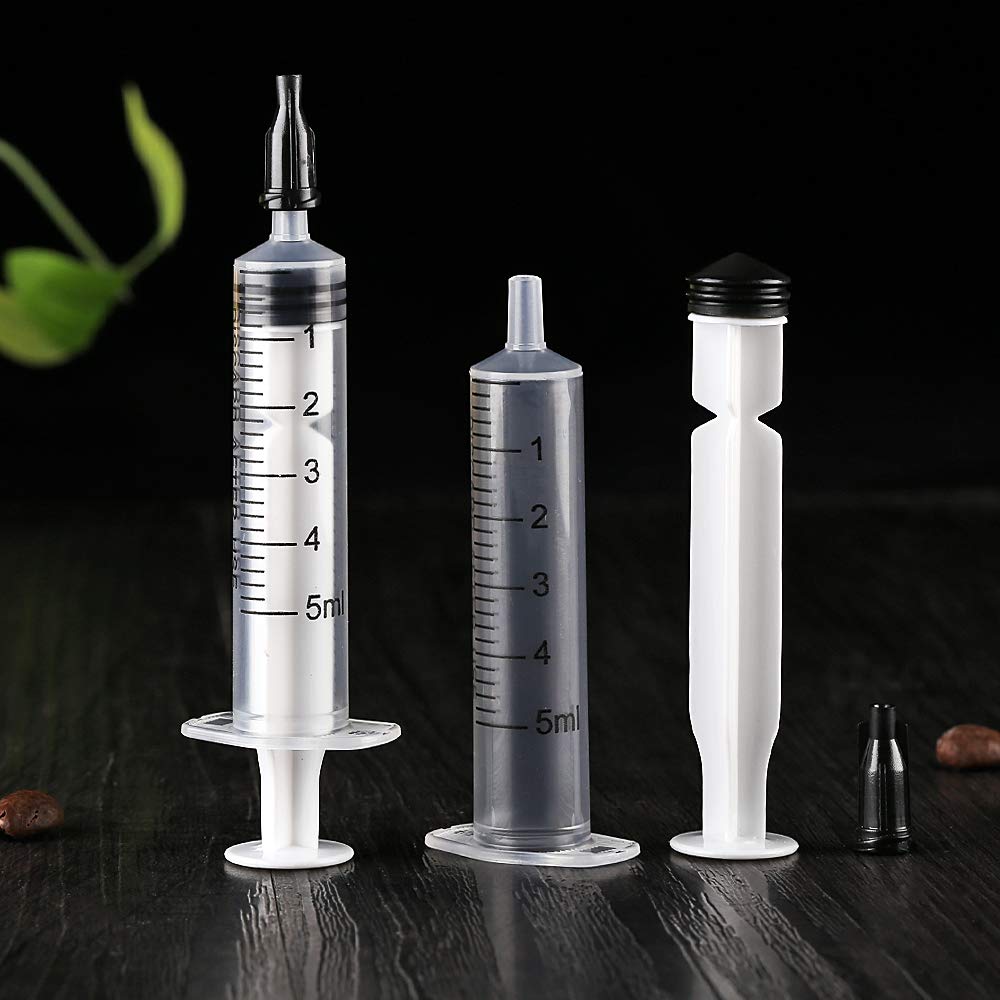 5ml Syringes with Caps (20 Pack)