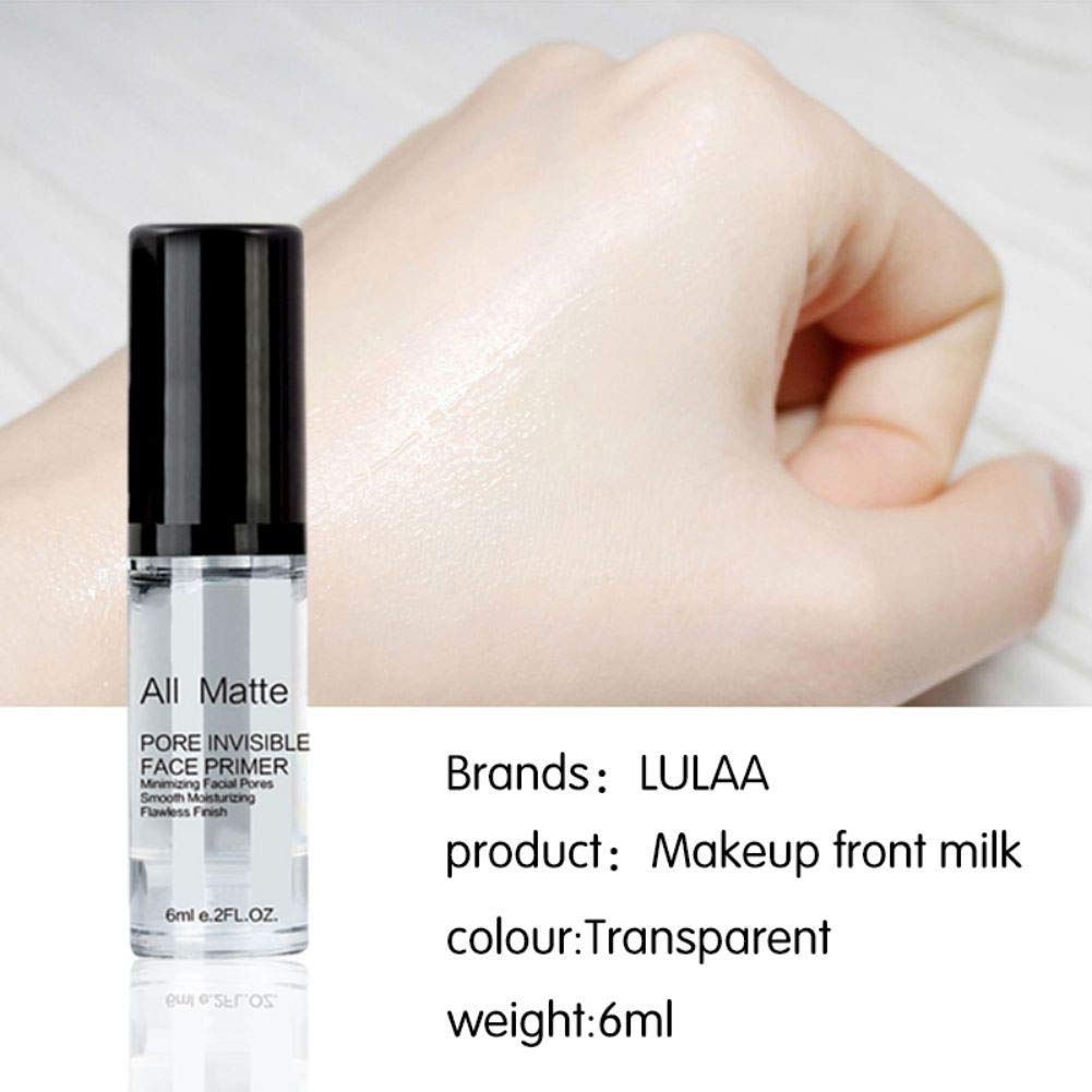 Ofanyia Facial Foundation Primer Shrink Pores Moisturizing Long Lasting Natural Moisturizer Face Mak