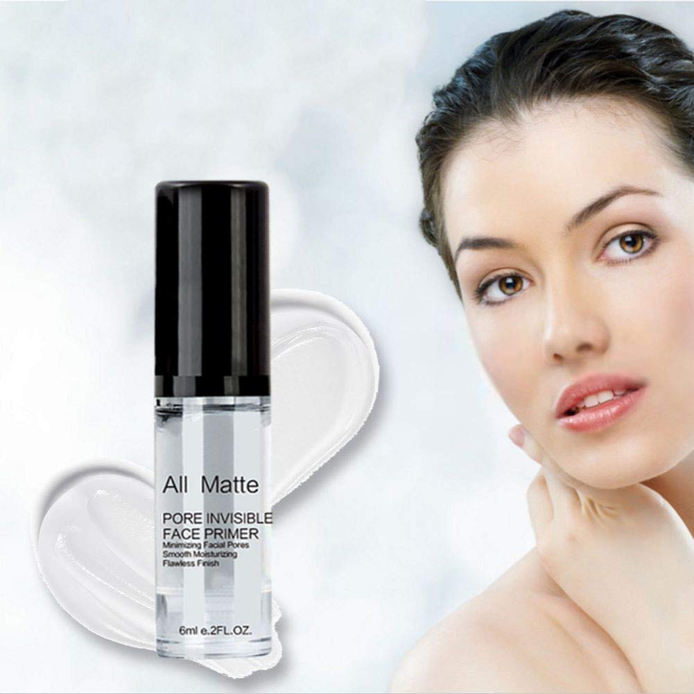 Ofanyia Facial Foundation Primer Shrink Pores Moisturizing Long Lasting Natural Moisturizer Face Mak