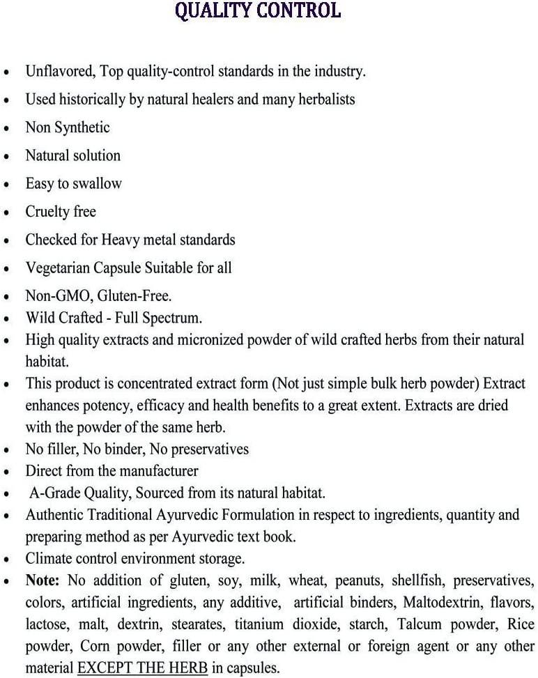 Kanchnara Guggulu (Ayurvedic Ancient Formulation) (Herbal Supplement) 90 Vege Capsules, 800 Mg - Con