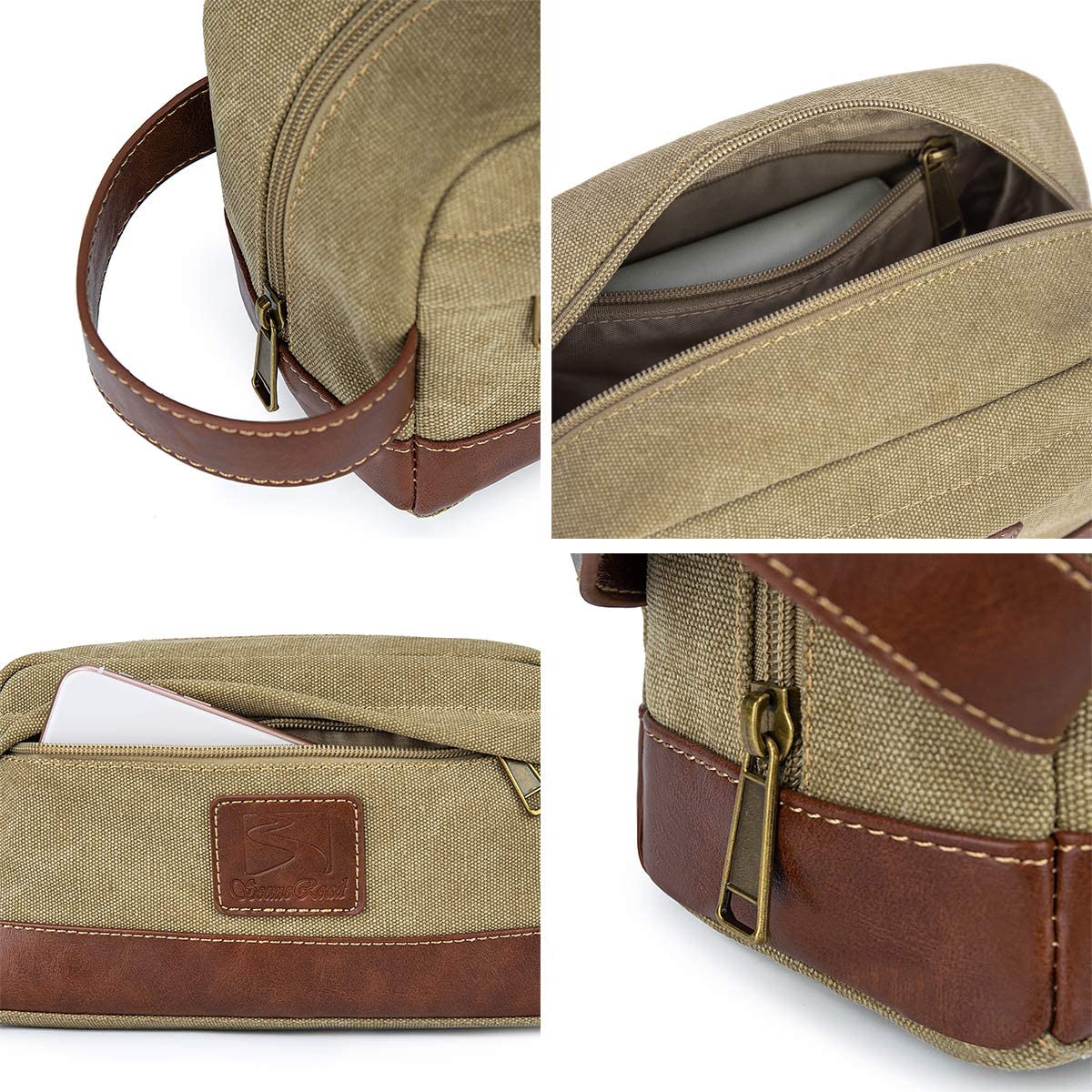 SEEMEROAD Toiletry Bag for Men, Travel Toiletries BagWaterresistant