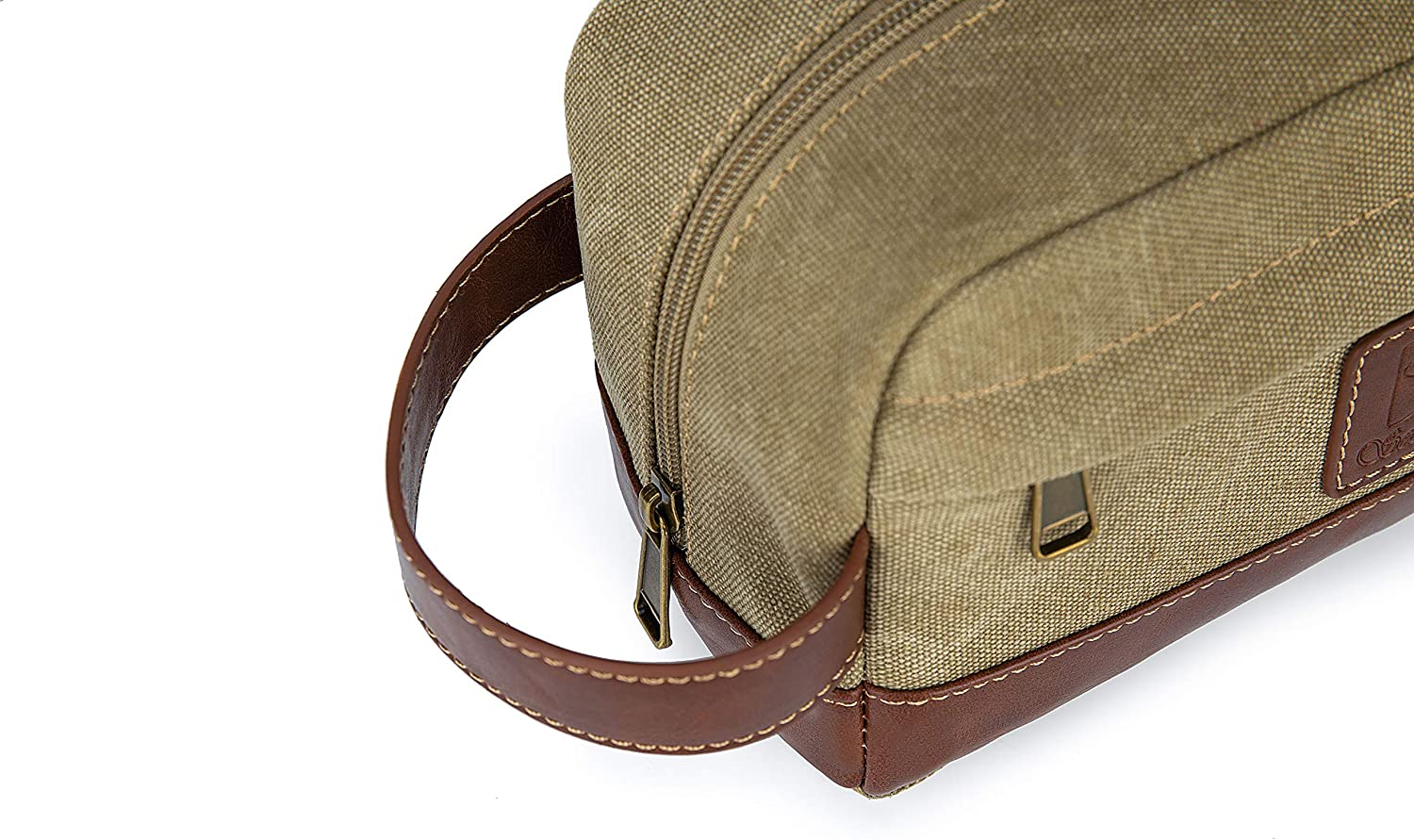 SEEMEROAD Toiletry Bag for Men, Travel Toiletries Bag|Water-resistant Dopp Kit, Leather Shaving Orga