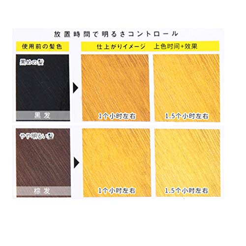 Palty Bleach Hair Color Cream, Hair Color Cream Dying Cream Remove Your Original Hair Color, Easy Ha