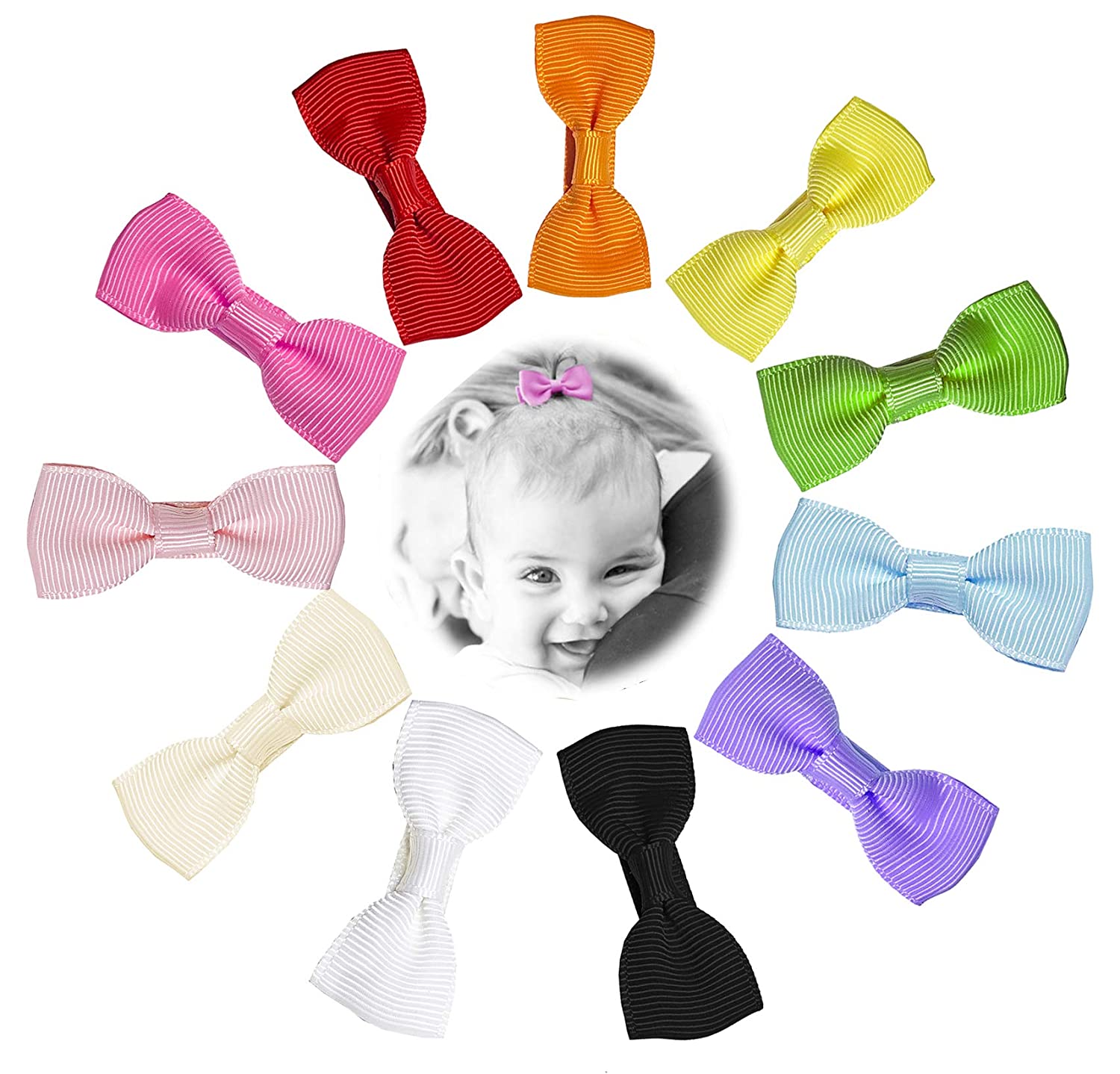 HipGirl Baby Hair Clips, Toddler Hair Clips. 2