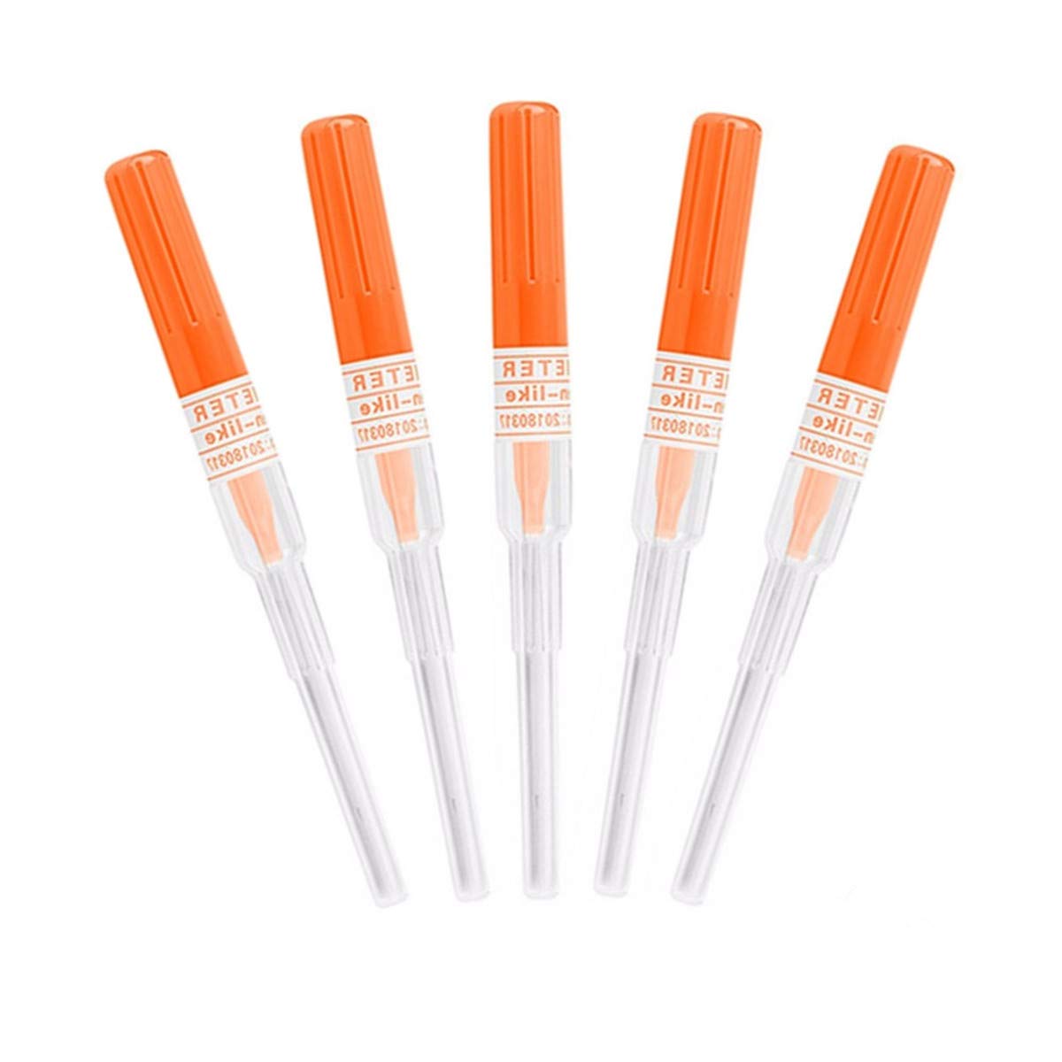 Ear Nose Piercing Needles - Yuelong 50PCS 14 Gauge Piercing Needles IV Catheter Needles for Piercing