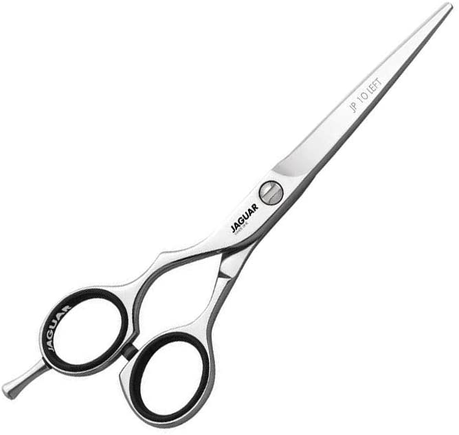Jaguar Shears JP 10 Lefty 5.75 Inch Left-Handed Professional, Ergonomic, Steel Hair Cutting and Trim