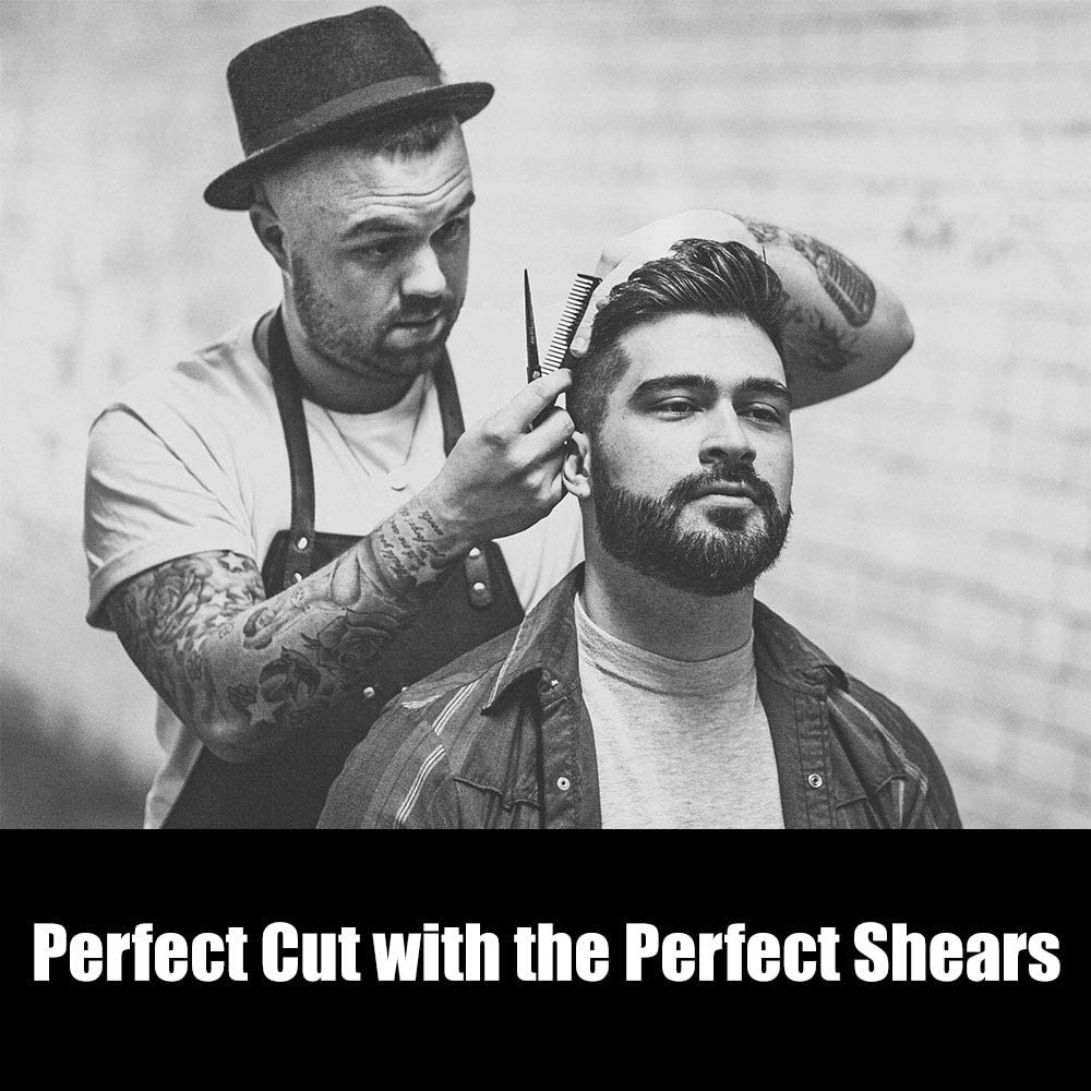 Jaguar Shears JP 10 Lefty 5.75 Inch Left-Handed Professional, Ergonomic, Steel Hair Cutting and Trim