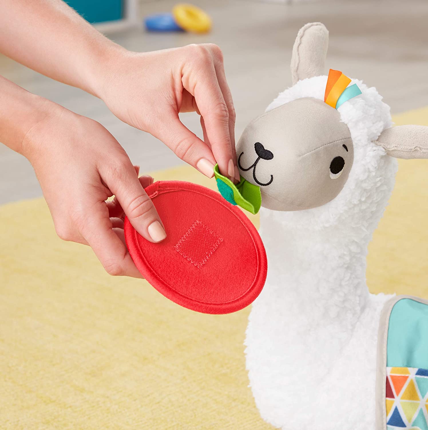 Fisher-Price GLK39 Grow-with-Me Tummy Time Llama