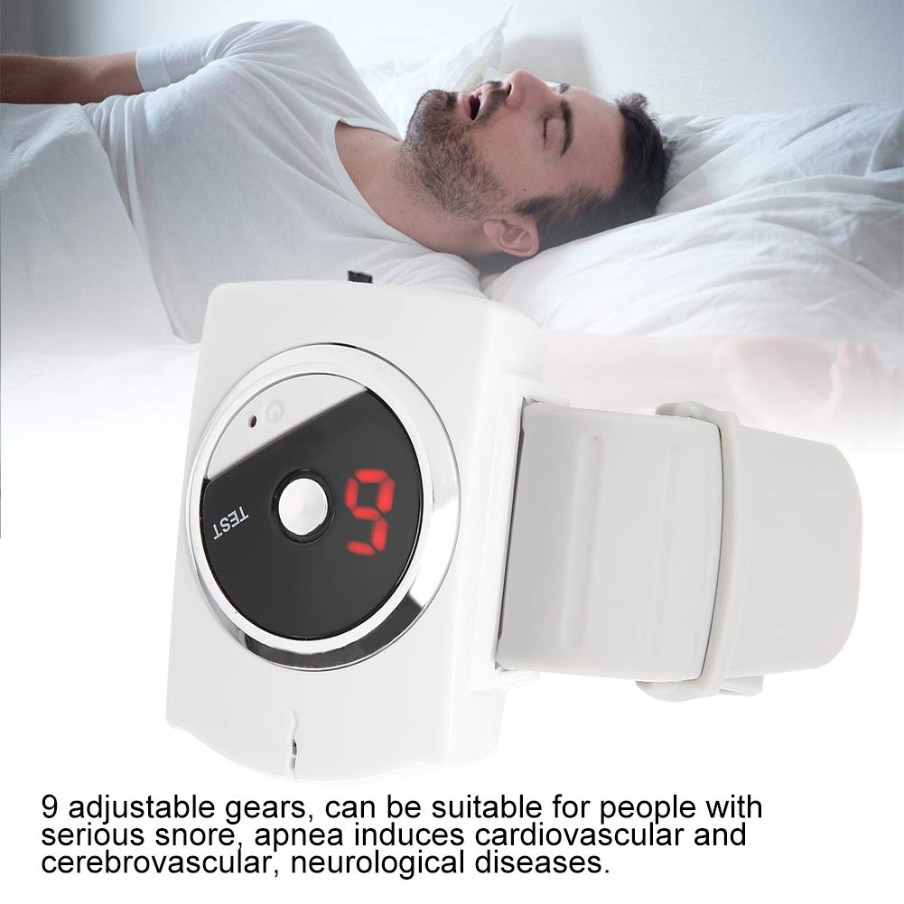 Reloj anti ronquidos infrarrojo lejano, pulsera inteligente inteligente con sensor de sueño para fa