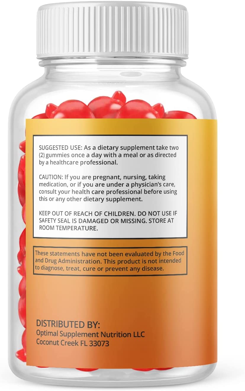 Power-Keto Gummies Gummy Bears Shark Bears Tank (3 Pack)