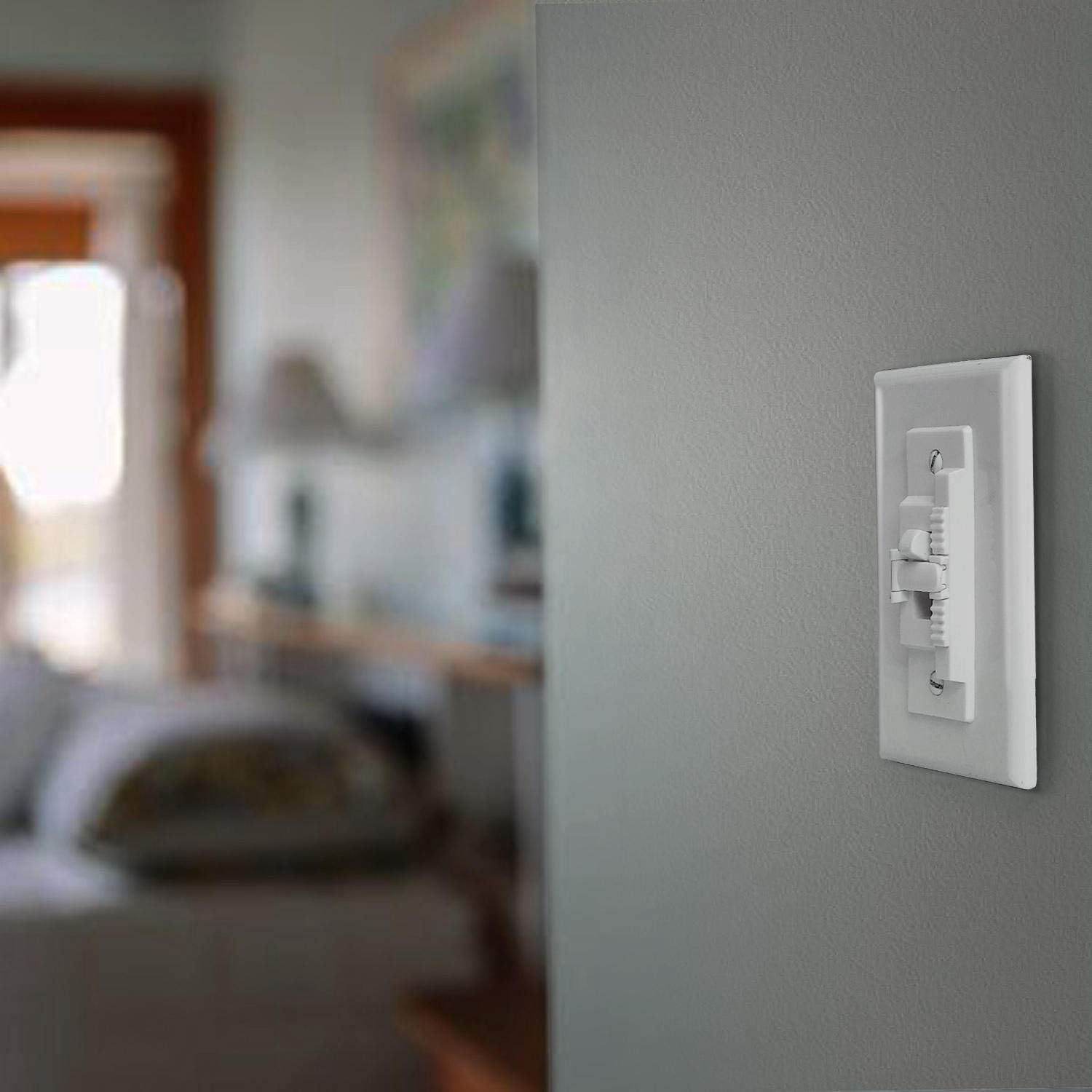 Light Switch Guard, ILIVABLE Child Proof Wall Switch Plate Protects Your Lights or Circuits from bei