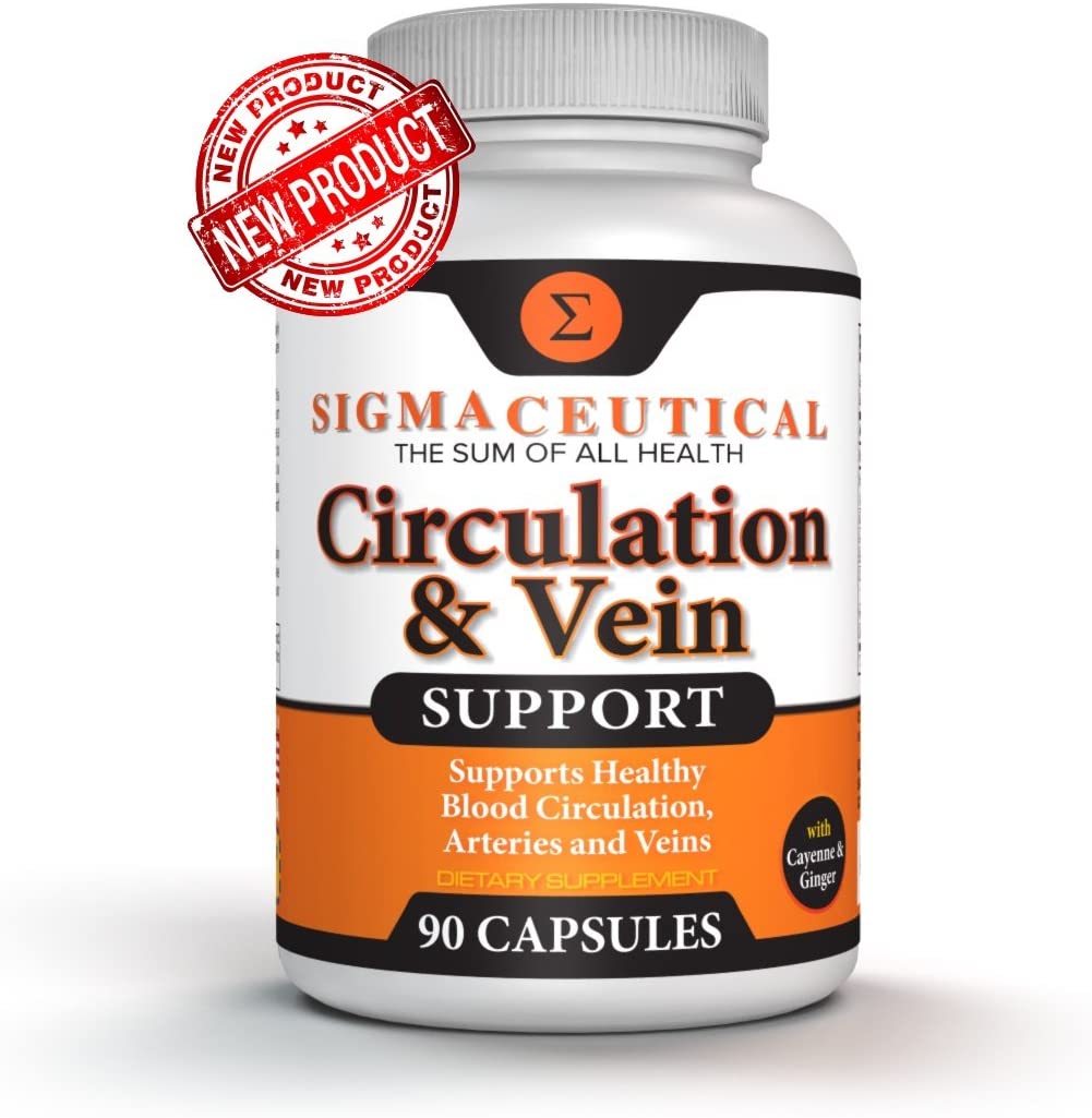 Varicose Vein Treatment - Leg Circulation Supplement - Diosmin Leg Vein Support - Circulation Vein S