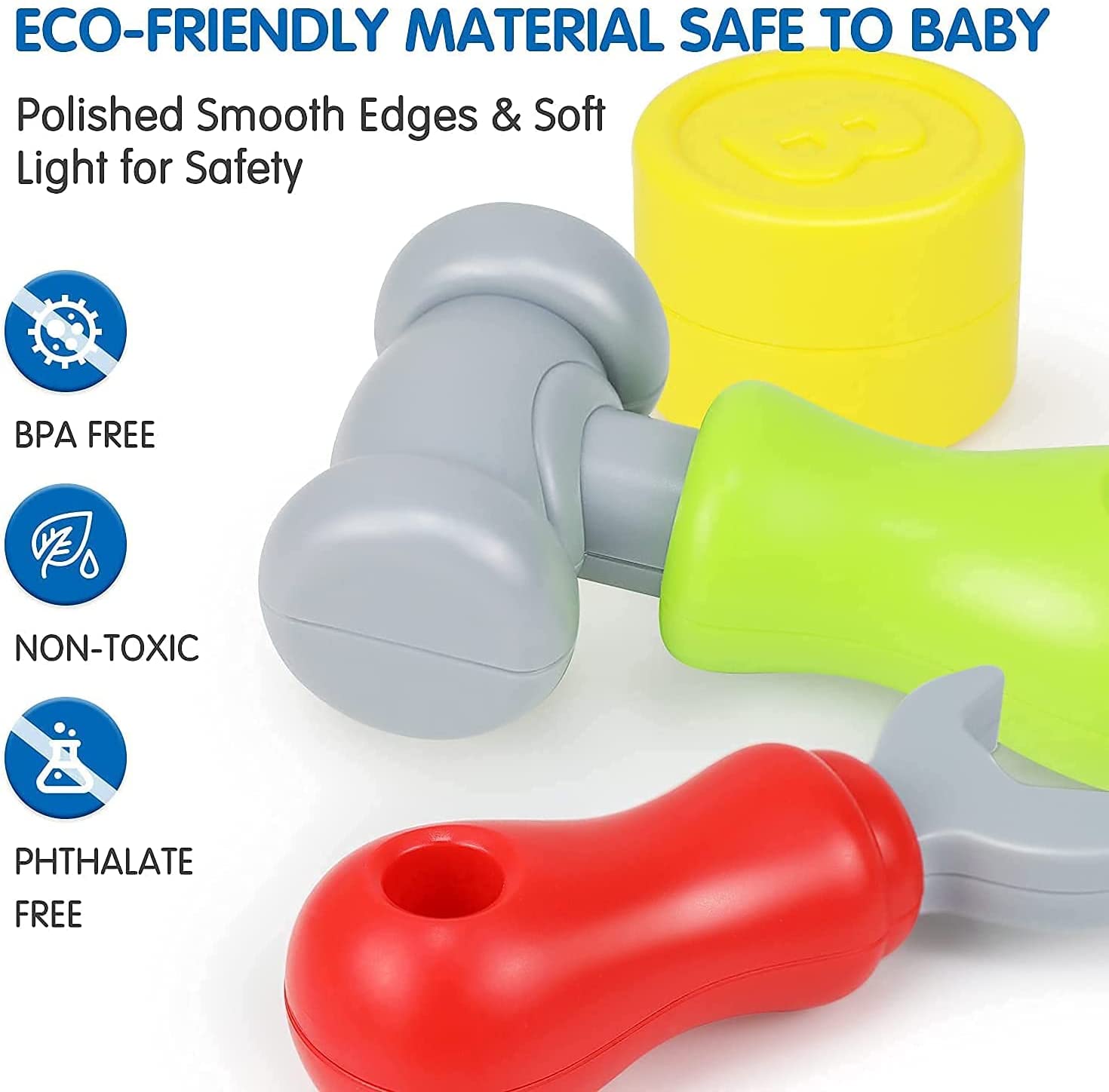 Little Engineer Multifunctional Kids Musical Learning Tool Workbench - Educational Learning Toy Shap