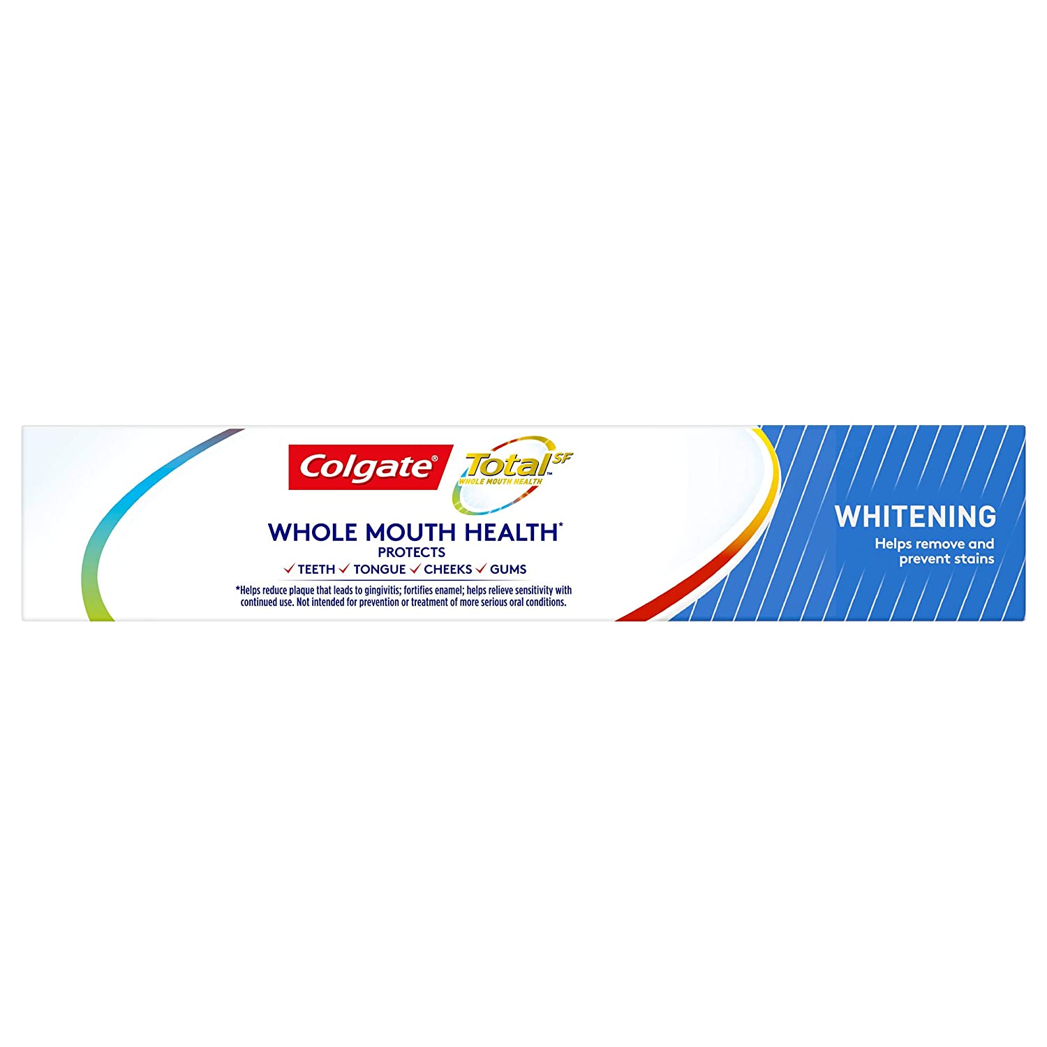 Colgate Total Whitening Toothpaste with Stannous Fluoride and Zinc, Sensitivity Relief and Cavity Pr