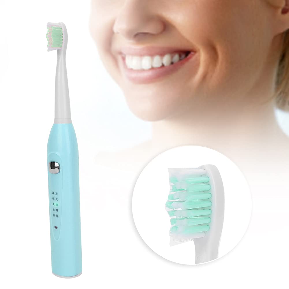 Electric Sonic Toothbrush, USB Rechargeable Power Toothbrush, Soft Hair Waterproof Adult Automatic T